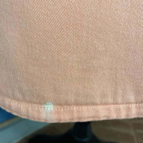 Vintage House dress - Peach Salmon colored Size Large - Picture 7 of 7